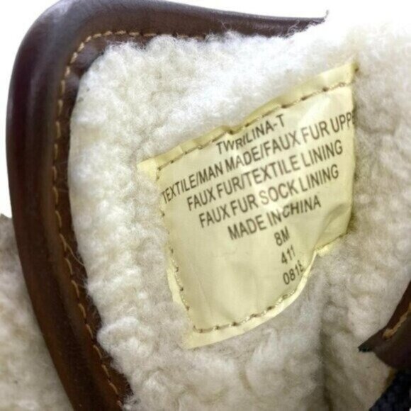 Tommy Hilfiger Twrilina Faux Shearling Lined Womens Duck Boots - Picture 7 of 9